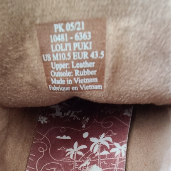 OluKai Brown Chukka Boots with Moccasin Toe and Suede Finish-Very Good Condition - Picture 5 of 5